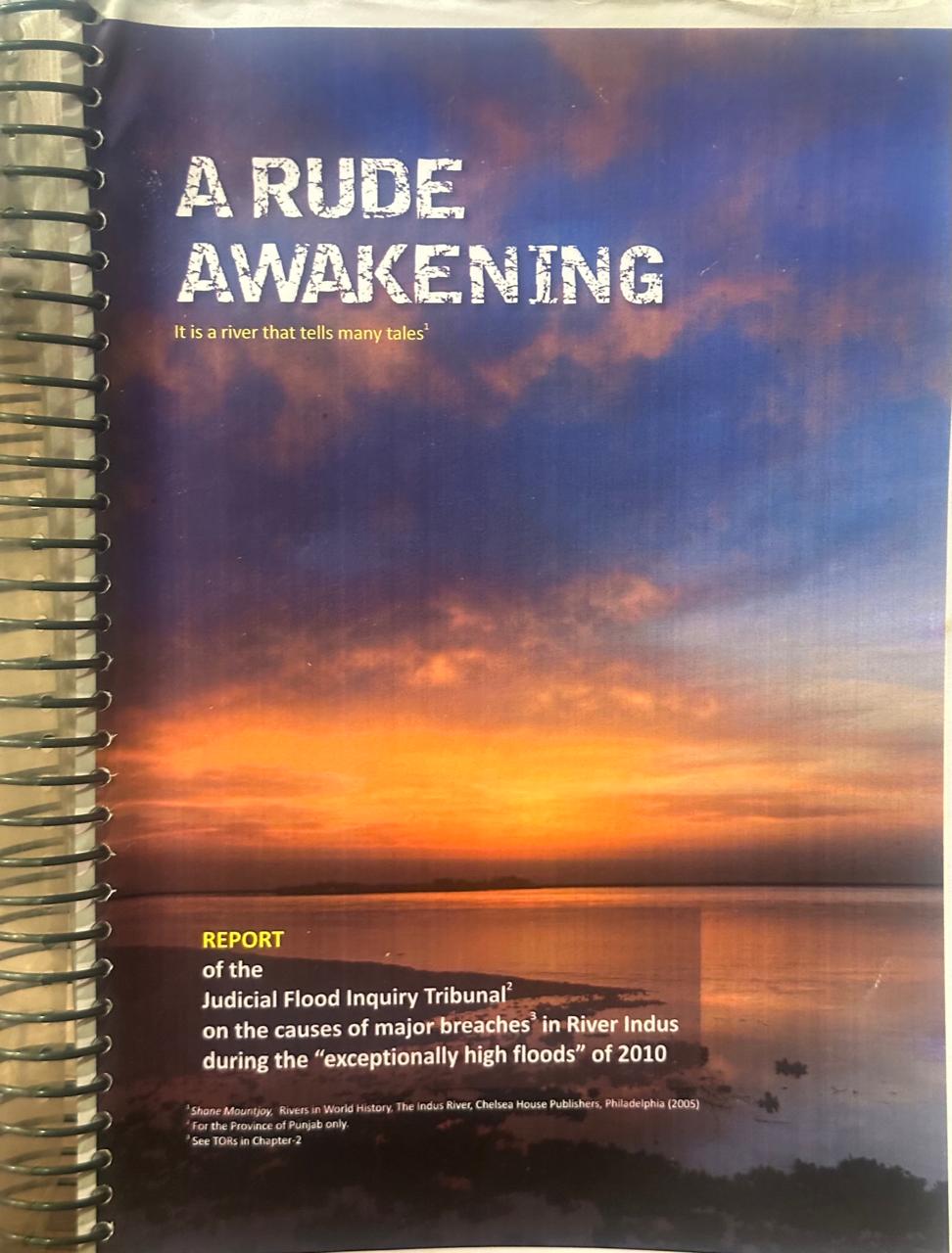 A Rude Awakening Report Cover